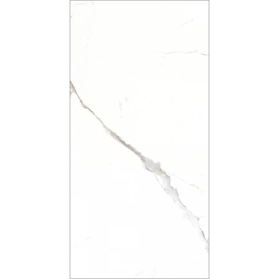 Керамогранит Global Tile Corus глянцевый белый GT1206015103PR 120х60 см