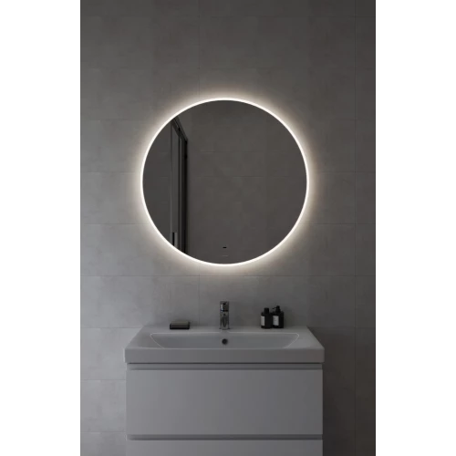 Зеркало Cersanit Eclipse Fusion с подсветкой круглое A64811 80х80 см