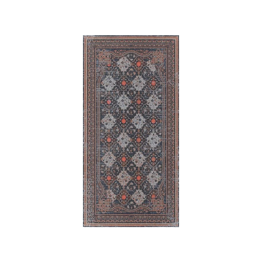 Керамогранит Kerama Marazzi Классика декорированный обрезной коричневый 119,5х238,5 см