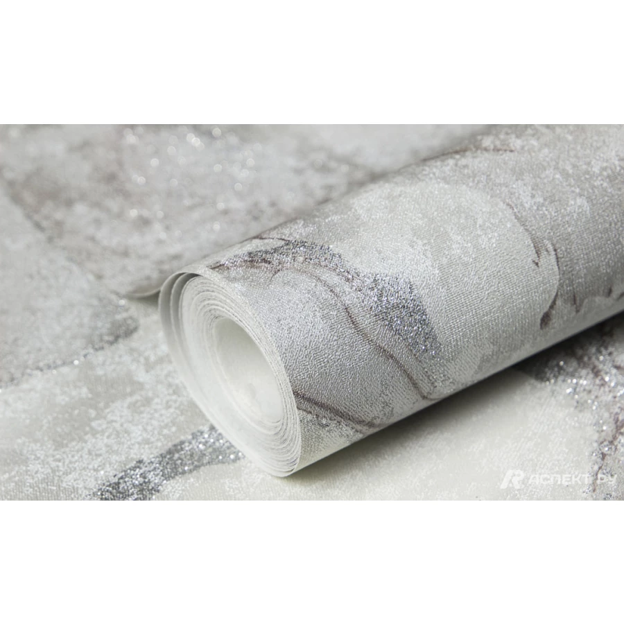 Обои флизелиновые Аспект Линдси серый 70588-14 1,06х10,05 м