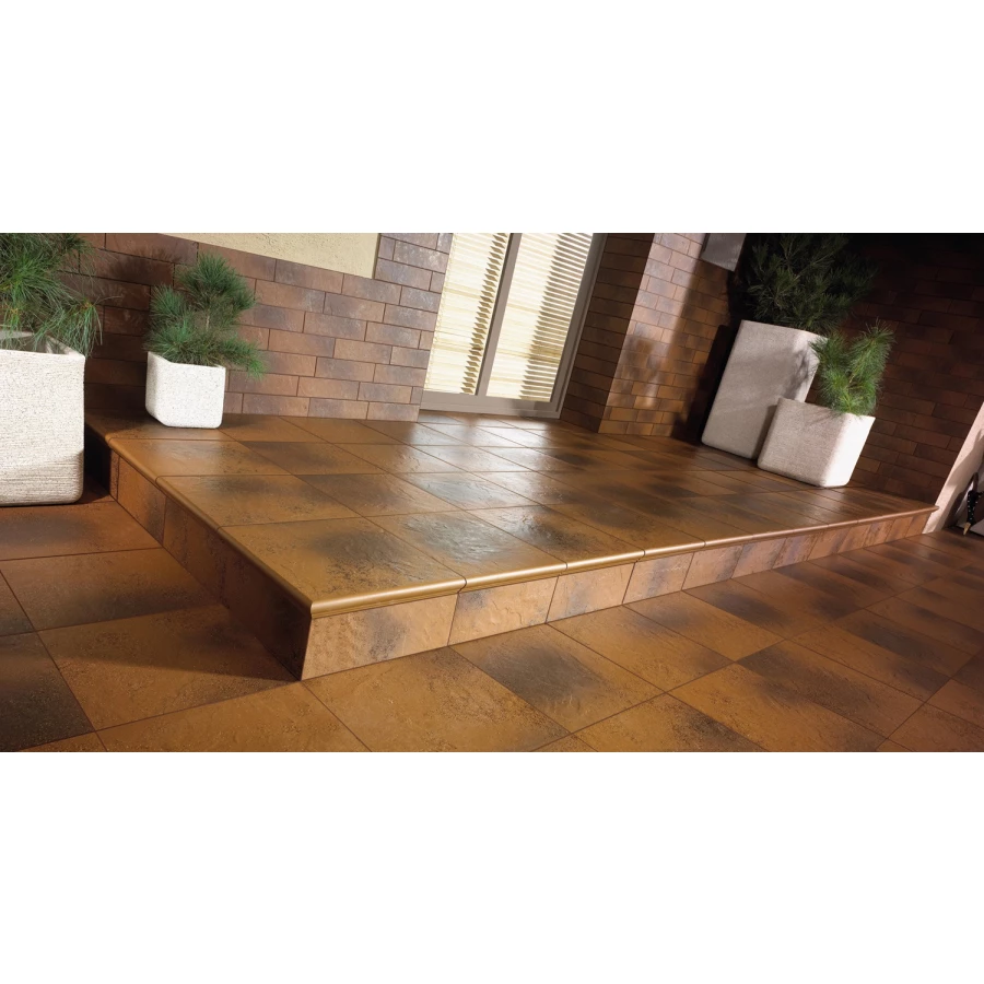 Ступень Ceramika Paradyz Semir Beige stopnica prosta 1,13 м2 29,5х29,5 см