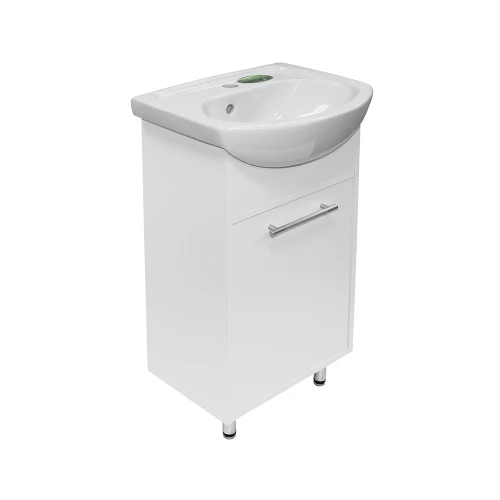 Тумба под раковину MixLine Дора-47 АлАн-47 белый 528086