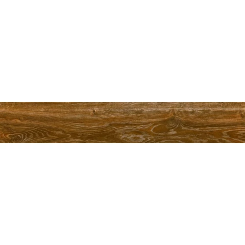 Керамогранит Marjan Tile Wood Ayan Brown матовый коричневый 8304 120х19,5 см