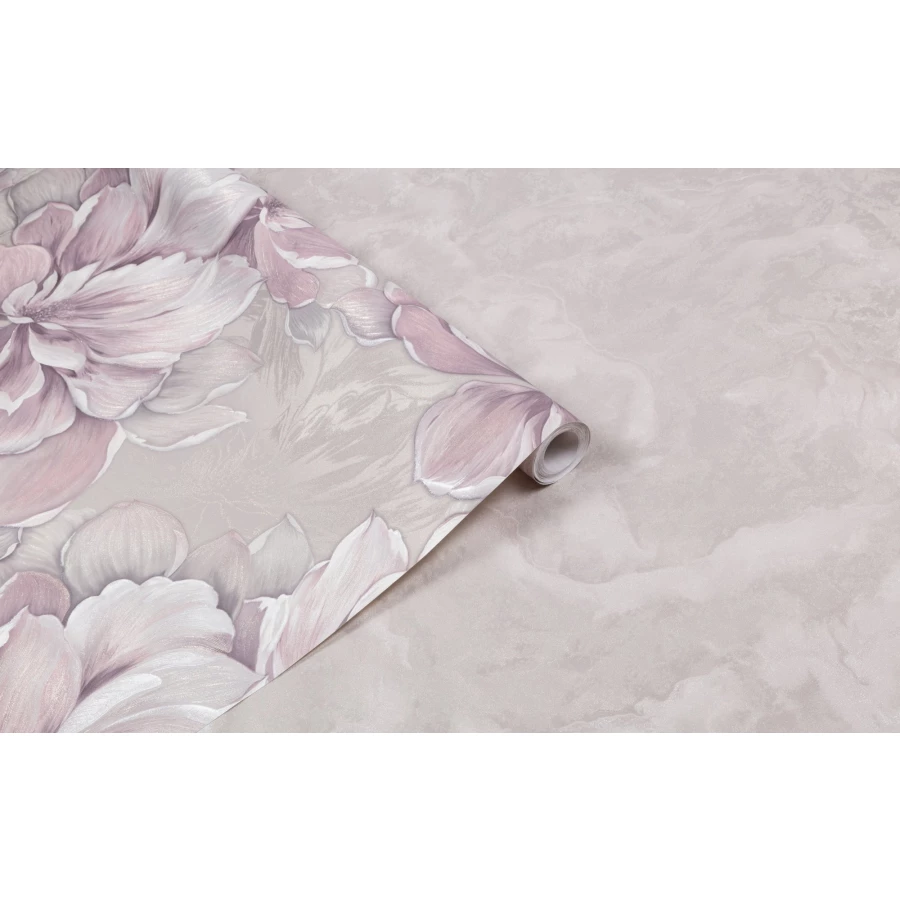 Обои флизелиновые Palitra Life Lorena серые PL72373-25 1,06х10,05 м