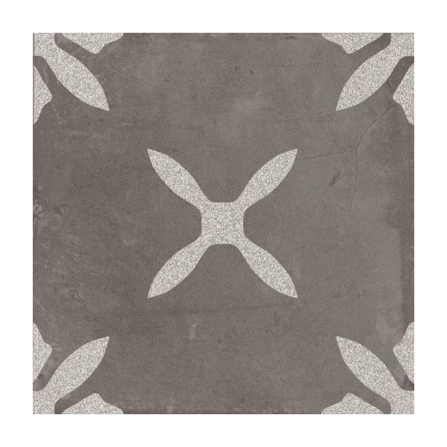 Керамогранит Harmony Peronda Pangea Chocolate Flower LT матовый кофейный 3386040457 22,3х22,3 см