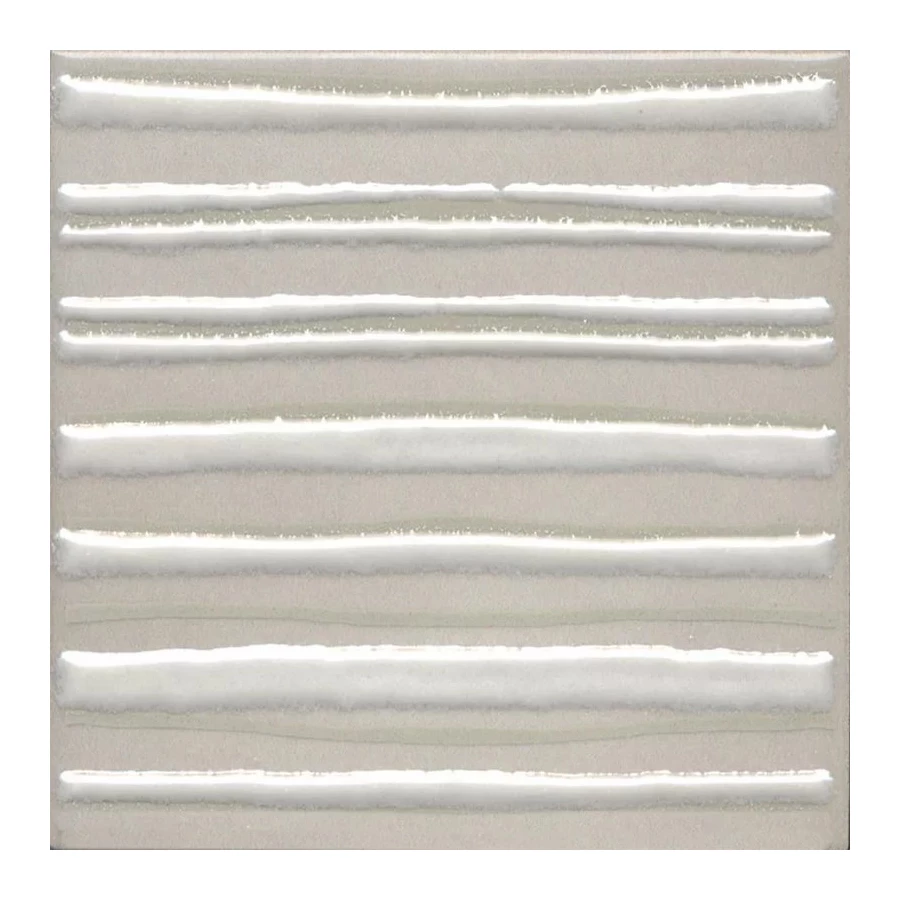 Плитка настенная Kerama Marazzi Бахия 3 Декор глянцевый светло-серый KMD3STA022GN 9,8x9,8 см