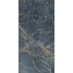 Керамогранит Primavera States Nero Lapato Carving черный LC212 120х60 см