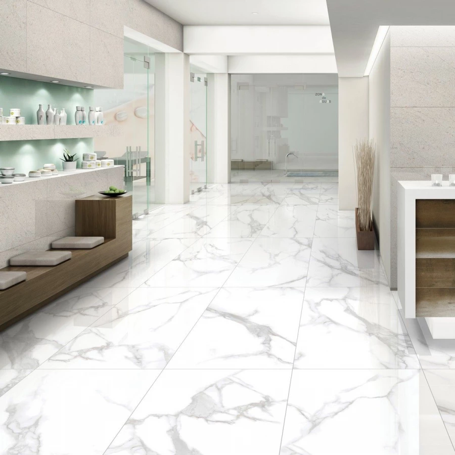 Керамогранит Neodom Sale Statuario Chic Polished белый N20531 120х60 см