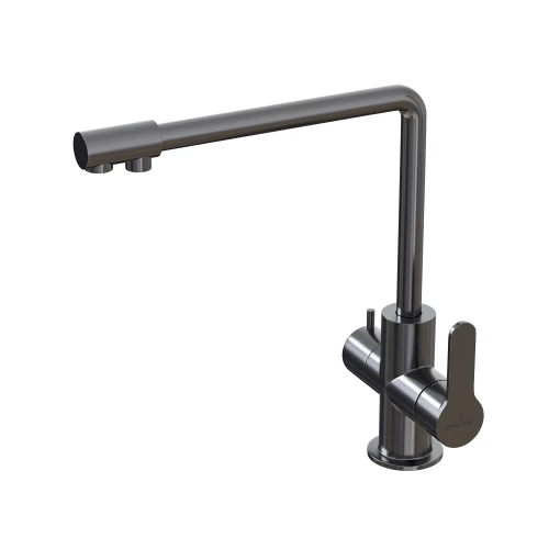 Смеситель для кухни 35k MixLine MLSS-03201 серый подкл. к фильтру 543620 серый