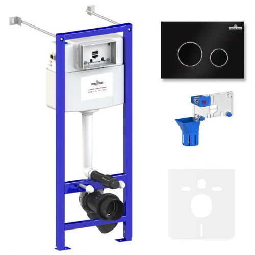 Комплект инсталляции для подвесного унитаза Lavinia Boho Relfix 77020049 (комплект 5 в 1)