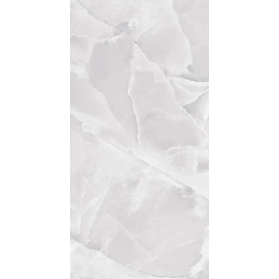 Керамогранит Global Tile Carina глянцевый светло-серый GT1206016306PDR 120х60 см