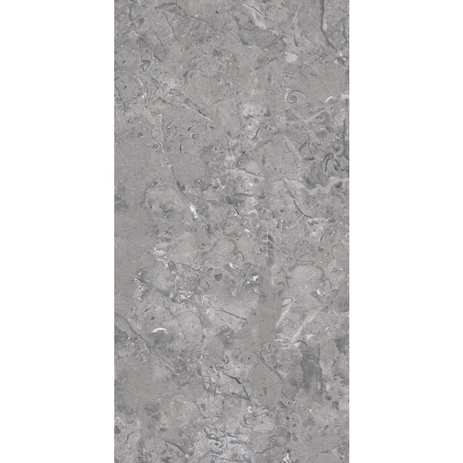 Керамогранит Seratonia Carving-Glossy Elegance Dark Grey темно-серый 120х60 см