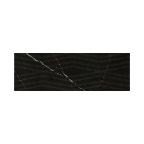 Плитка настенная Gracia Ceramica Geneva black черный 02 25*75 см