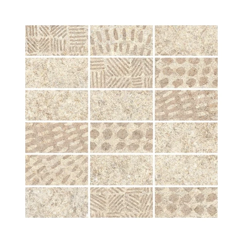 Мозаика Vitra Stone-X кремовый матовый 30х30 см