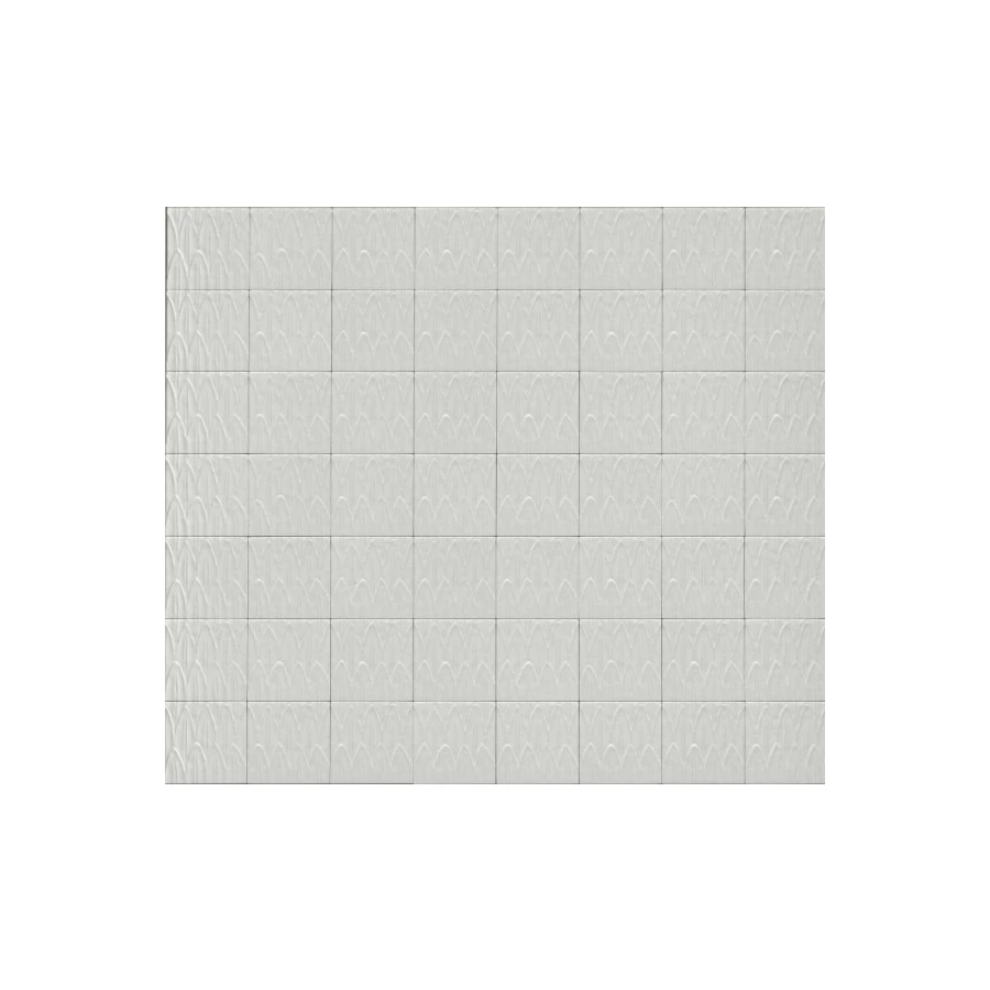 Керамогранит Ragno Marazzi Sol Struttura Foglia Bianco 3D R9RD 15x15 см