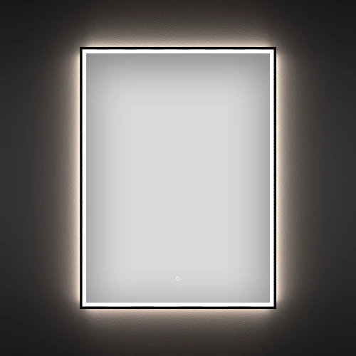 Зеркало Wellsee LED-подсветка фронтальная функциональная форма прямоугольная 172201120-172201130 40х65 см