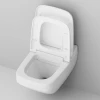 Инсталляция с с подвесным унитазом Am Pm Inspire V2.0 FlashClean с электронной крышкой-биде CleanCare и клавишей IS450A38.ccc50a