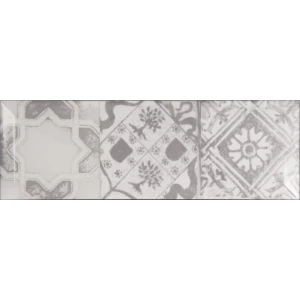 Плитка настенная Monopole Antique gris brillo bisel 30х10 см