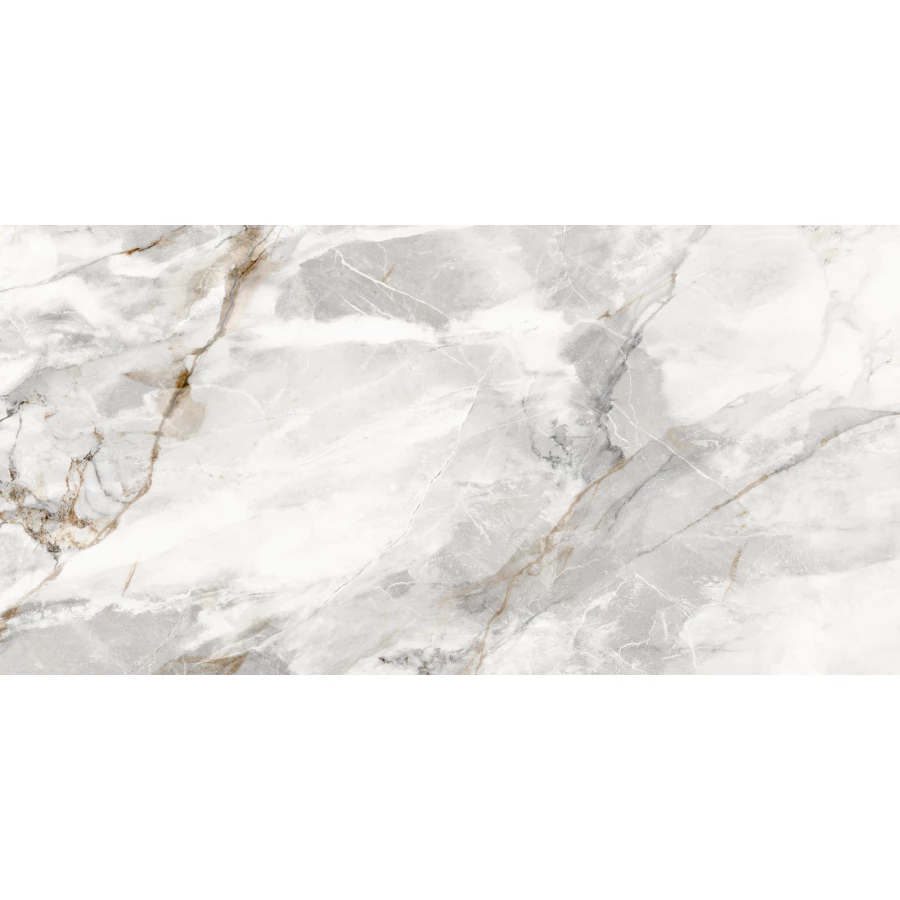 Керамогранит LCM Sunset полированный бело-серый 60120SUS15P 120х60 см