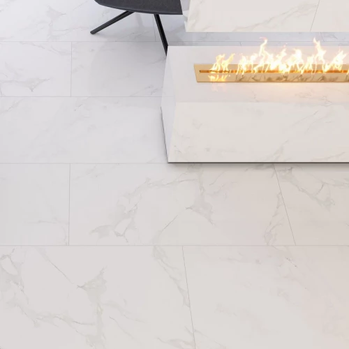 Керамогранит Neodom Concept Venus Bianco Polished глянцевый белый N12003 120x60 см