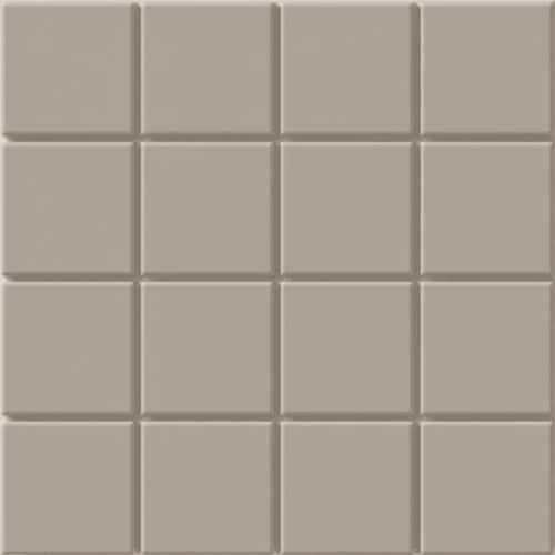 Керамогранит WOW Растр Грид С Аш / Raster Grid S Ash матовый серый 131365 15х15 см