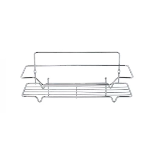 Полка Milardo Grid одноярусная прямая проволока стальная хром GRICS1CM44