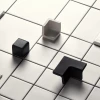 Плитка настенная Mutina Дин Вхите Матт / Din White Matt матовая белая KGDM21 15х7,4 см