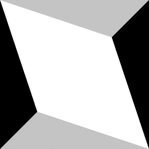 Керамогранит Motto Levels Bk Decor 26 матовый черно-белый N100073 20x20 см