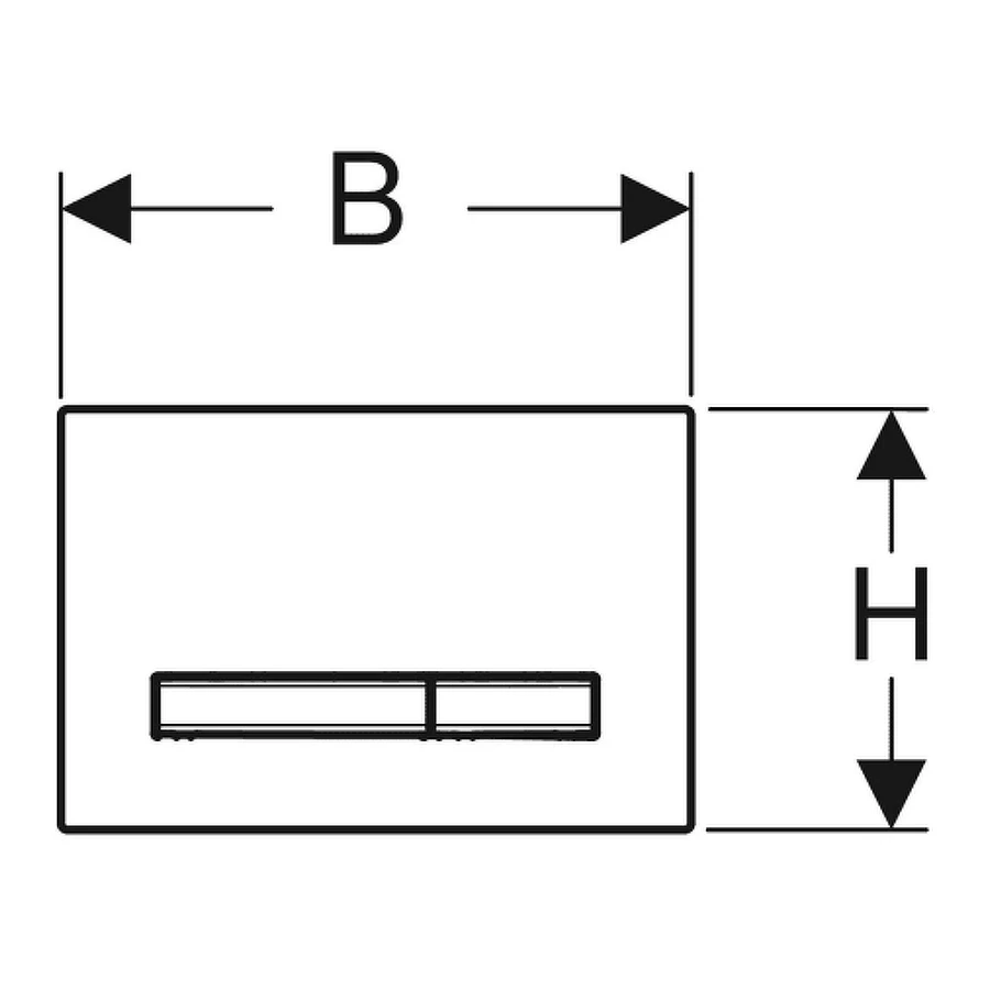 Смывная клавиша Geberit Sigma 50 New 115.788.21.2