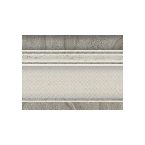 Плитка настенная Navarti Daino Reale Zocalo Gris глянцевая серая AC1188 25х20 см