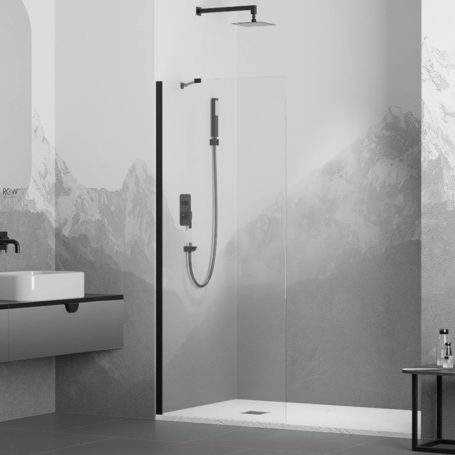 Перегородка для душа RGW WA-102B Прозрачное 351010210-14 100 см