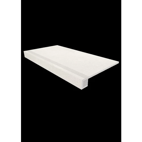 Комплект Estima Terra Ступень TE00 33x120 неполированная прямоугольный бортик с насечками Подступенок 14,5x120 39609