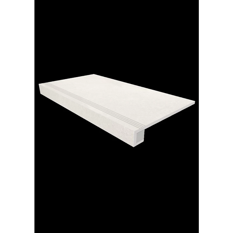 Комплект Estima Terra Ступень TE00 33x120 неполированная прямоугольный бортик с насечками Подступенок 14,5x120 39609