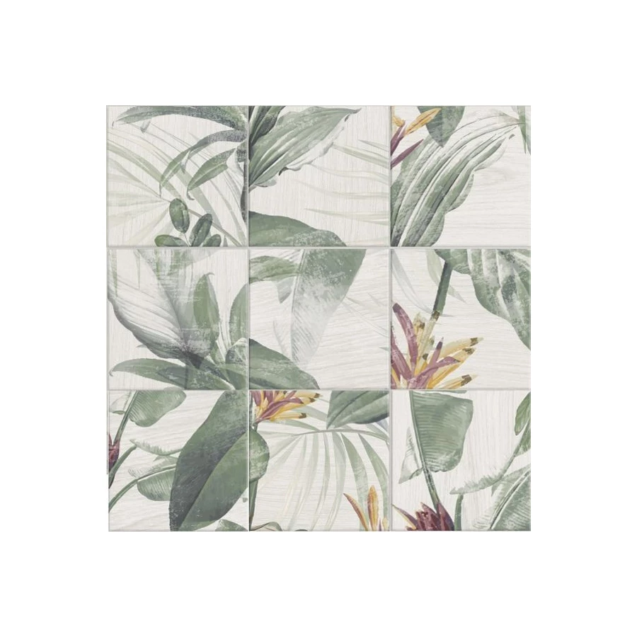 Керамогранит Mainzu Murales Decor Mural Spring Leaves PT03340 20x20 см