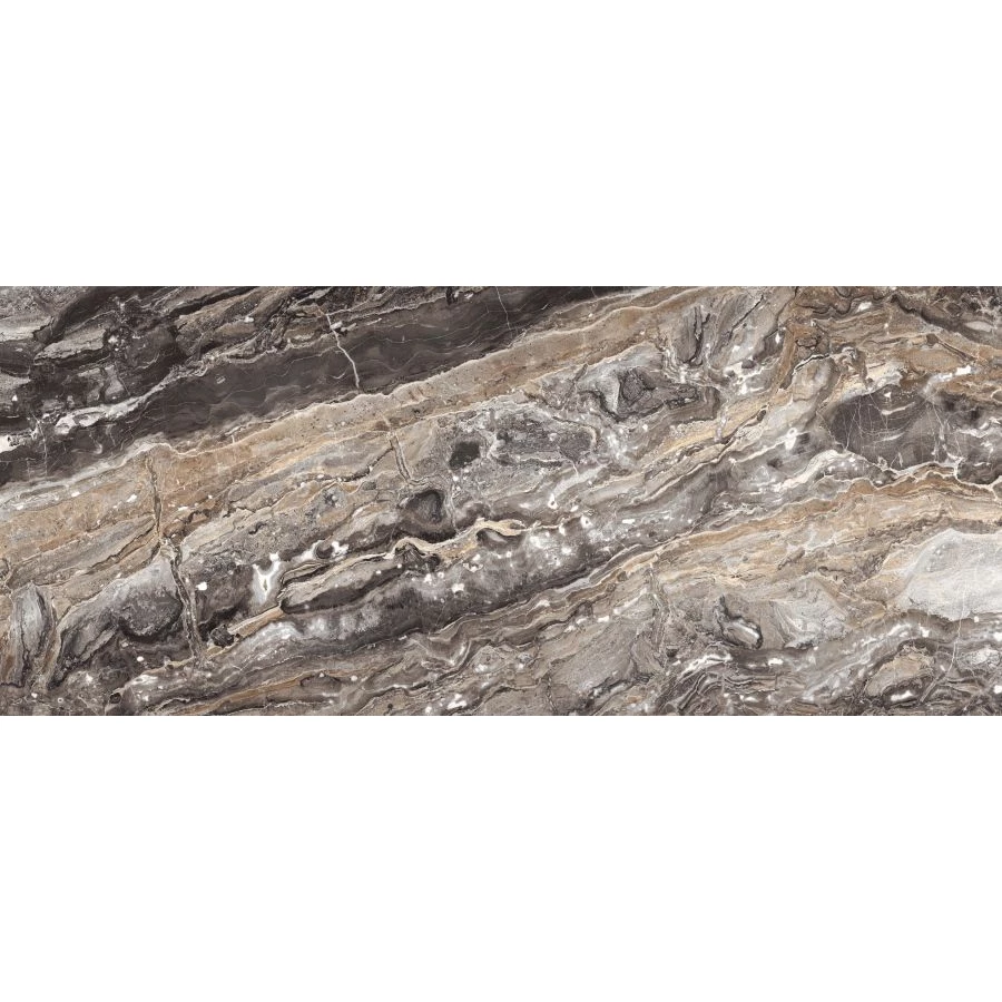 Керамогранит Neodom Titanium Amadeus Polished глянцевый коричневый N20341 280х120 см