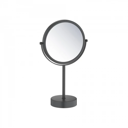 Зеркало косметическое настольное 5х матовый черный AQ4914MB