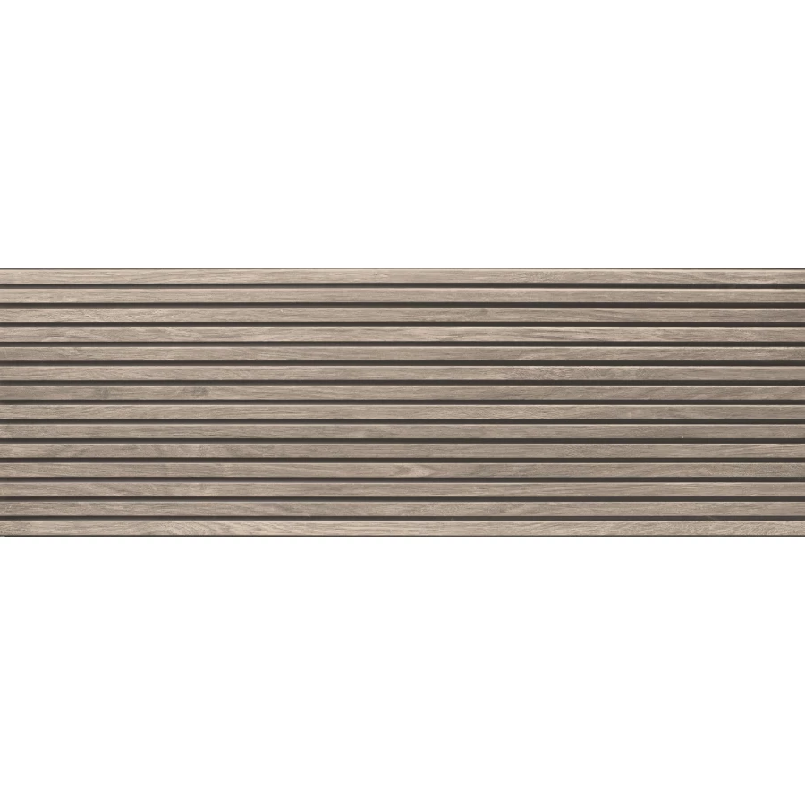 Плитка настенная El Molino Toja Gris полуматовая серо-коричневая AC48858 120х40 см