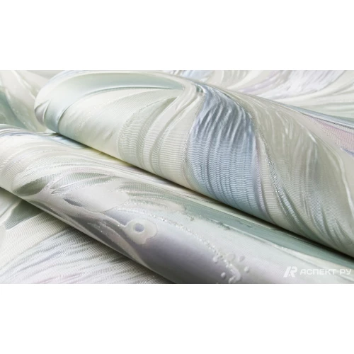 Обои флизелиновые Аспект Моника зеленые 70608-76 1,06х10,05 м