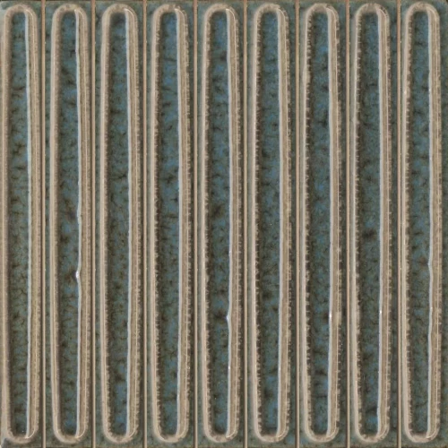 Плитка настенная Kerama Marazzi Morocco Далия Декор чипсет глянцевый темно-бирюзовый KMD2SOB002BN 20x20 см