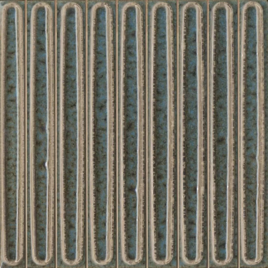 Плитка настенная Kerama Marazzi Morocco Далия Декор чипсет глянцевый темно-бирюзовый KMD2SOB002BN 20x20 см