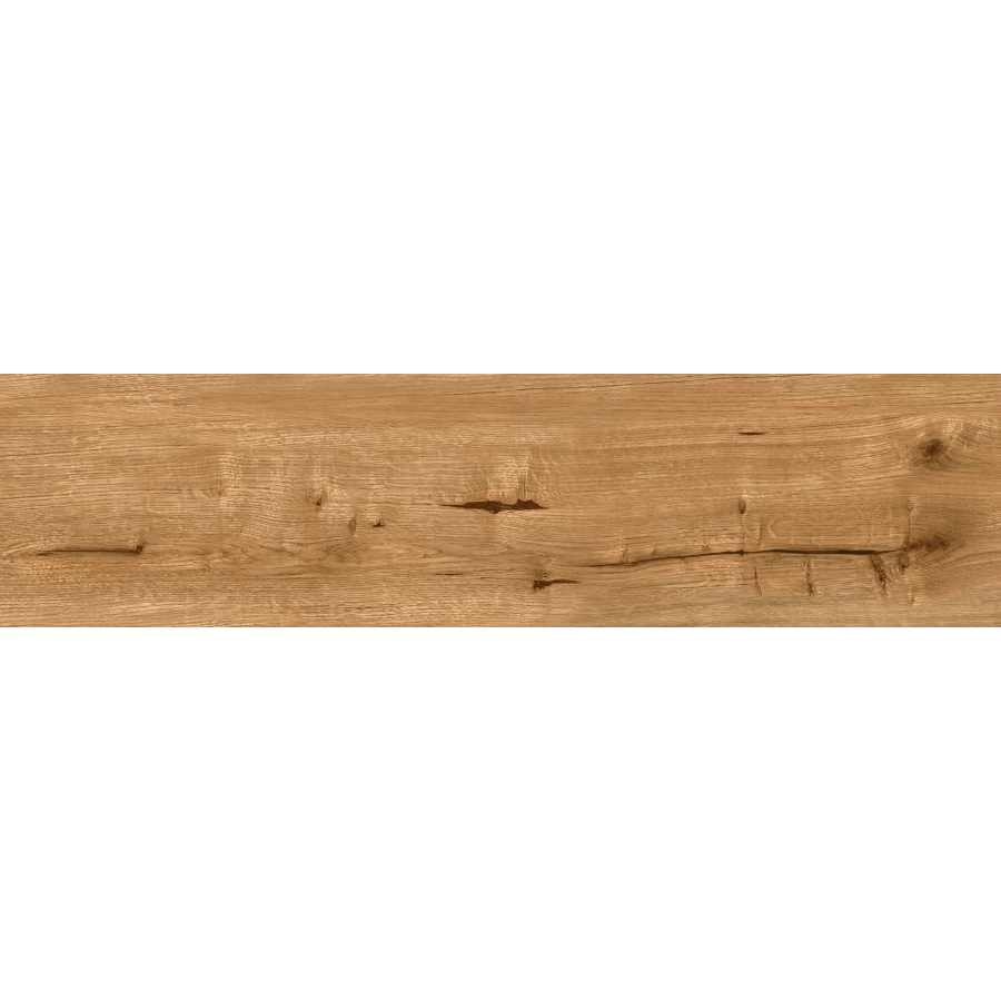 Керамогранит Meissen Keramik Classic Oak рельеф ректификат матовый коричневый 16845 89,8х21,8 см