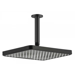 Верхний душ потолочный Aquatek матовый черный AQ2071MB 305х205 мм