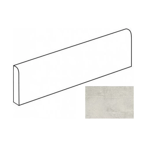 Плинтус Grasaro Beton матовый серый ZZ G-1102MR/p01 60х7,6 см