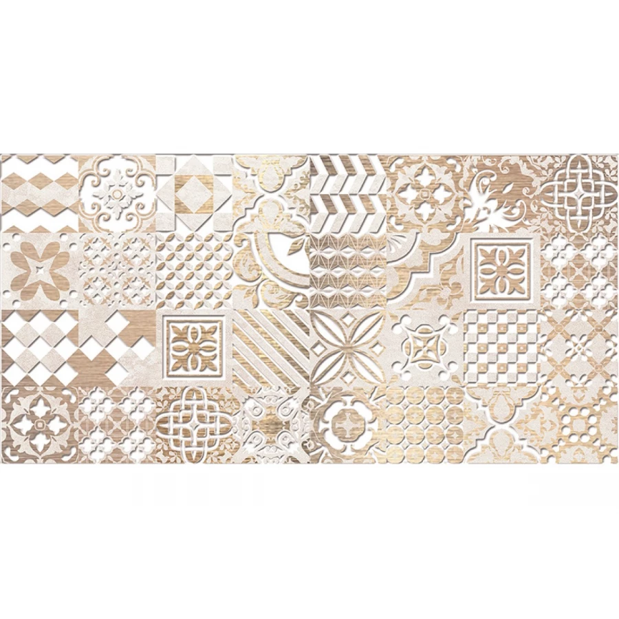 Декор Laparet Bastion бежевый 08-03-11-454 20х40