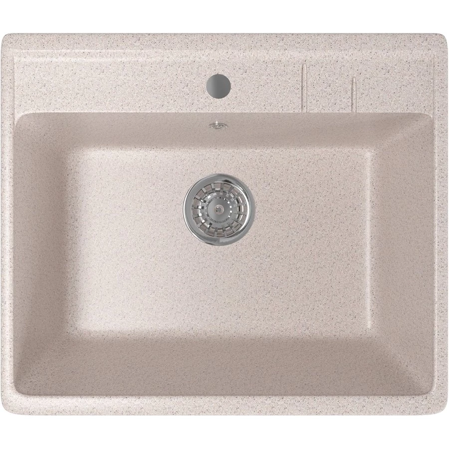 Мойка из искусственного мрамора Mixline ML-GM15 525105 49x55 см