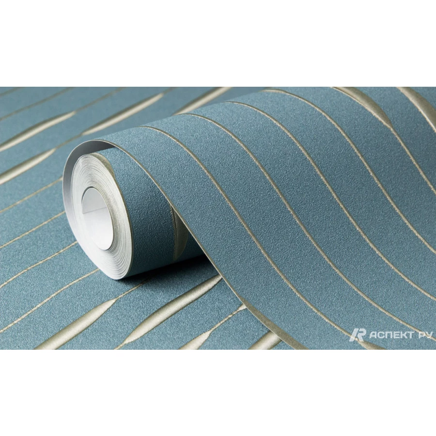 Обои флизелиновые Аспект Deluxe Гарвард зеленый 70569-76 1,06х10,05 м