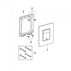 Клавиша смыва Grohe Skate Cosmopolitan 38732000