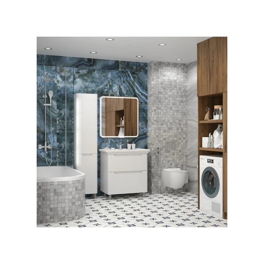 Зеркало Briz Albi подсветка подогрев 235 01-45070-00 00 70 см