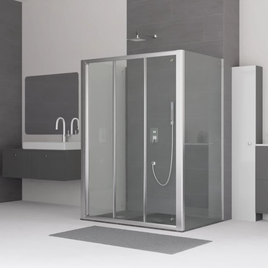 Душевой уголок RGW CL-40 P CL-11 + 2Z-12 Прозрачное 04094019-11P 110х90 см
