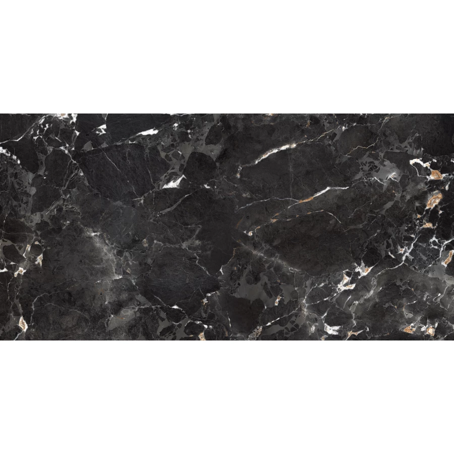 Керамогранит Maimoon Ceramica HG Glossy Imperial Black 120х60 см